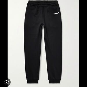 ⭐️NWT⭐️ Burberry Tapered Logo Print Track Pants
